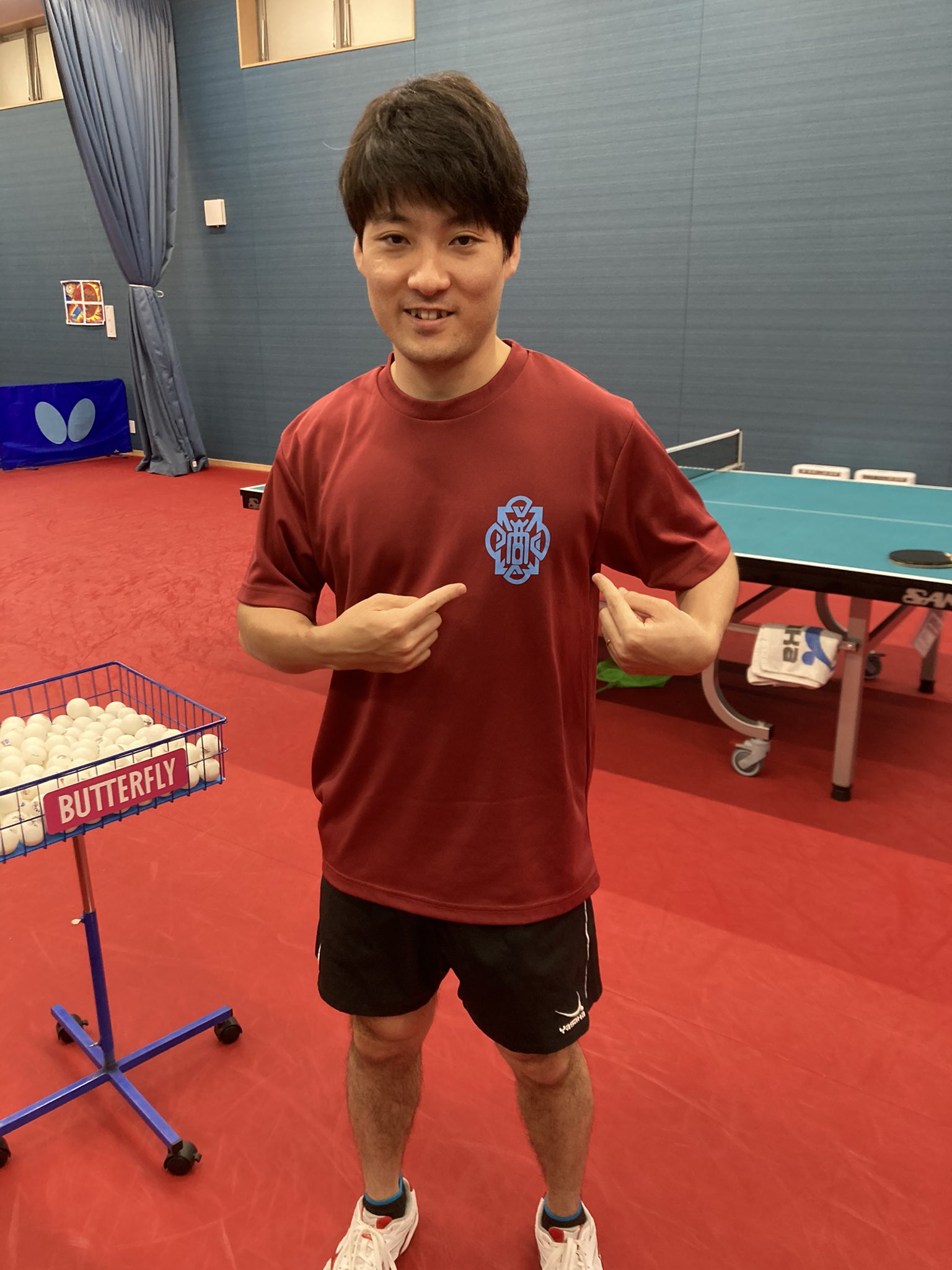 英田理志 On Twitter 今日は出身高校の静岡県立島田商業高校のtシャツで練習しました このtシャツは僕が卒業してから後輩たちが作っていただいたものです 今日のtシャツ 卓球しましょう 島田商業高校 島商