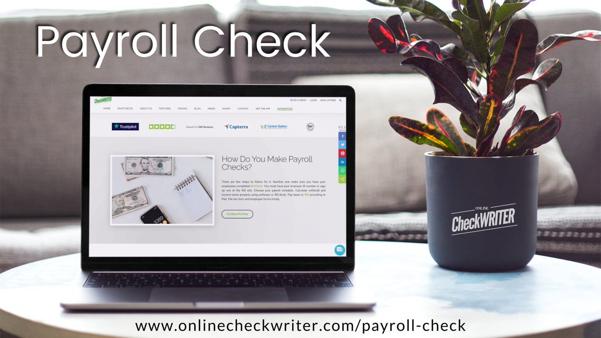 Online Check Writer tweet media
