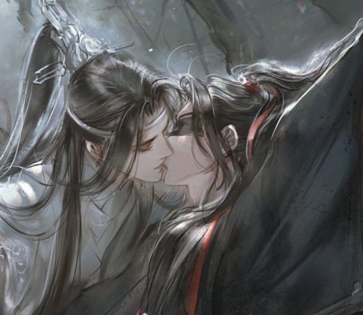 Uncensored wangxian blindfolded kiss from the manhua :) : r/MoDaoZuShi