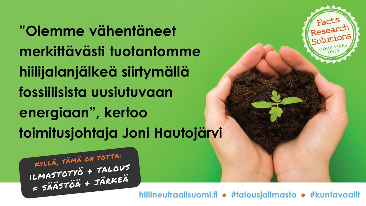 Suomeen rakentuu kestävä akkuteollisuuden arvoketju. Mahdollistamme osaltamme sähköistyvän liikenteen toteutumisen ja kasvatamme tuotantoamme. Nikkeli- ja kobolttituotteidemme kokonaishiilijalanjälki on alan pienimpiä. #talousjailmasto #kuntavaalit <a href="/hiilineutraali/">HiilineutraaliSuomi</a>