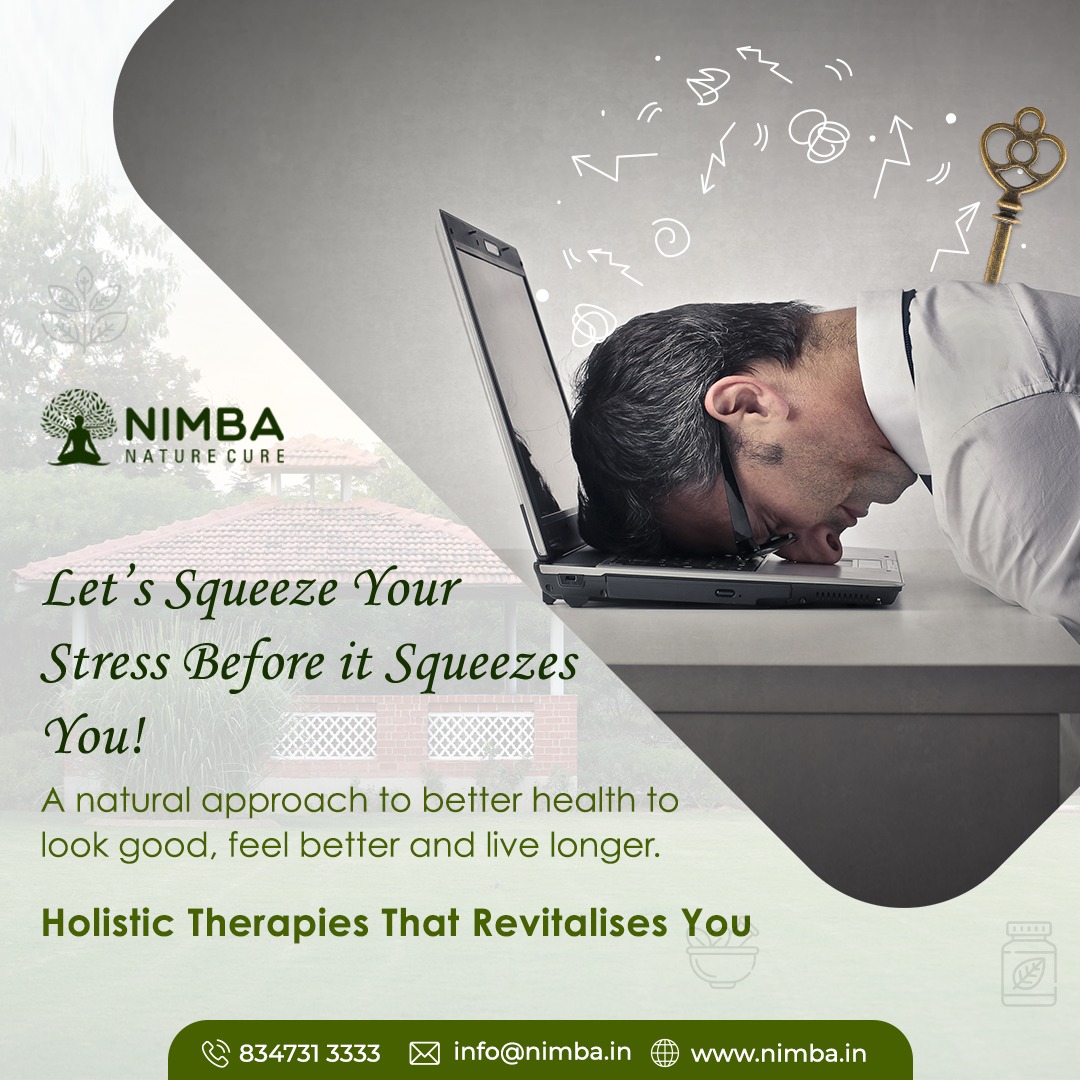 NimbaNatureCure's tweet photo. Immerse yourself in nature to destress! Nimba's approach to naturopathy aims to bring healing to the mind and body. Join us now! 

#Nimbanaturecure #stressrelive #stressmanagement #rejuvanation https://t.co/JgrxtelOeK