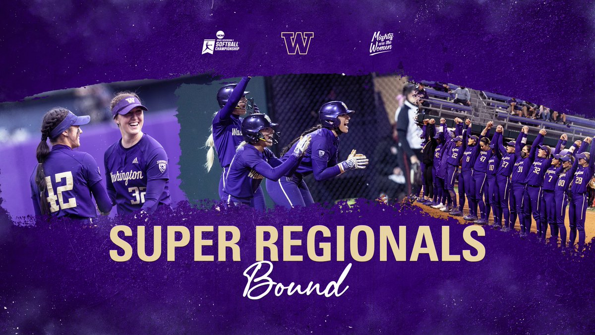 Washington Softball tweet media