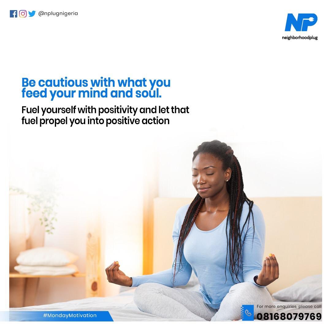 NPlugNigeria's tweet photo. Have a wonderful week guys 

#MondayMotivaton 
#neighborhoodplug
#staypositive 
#hireaplug 
#DontDIY
#lagos 
#nigeria 
#Trending https://t.co/67IGnQKG9u