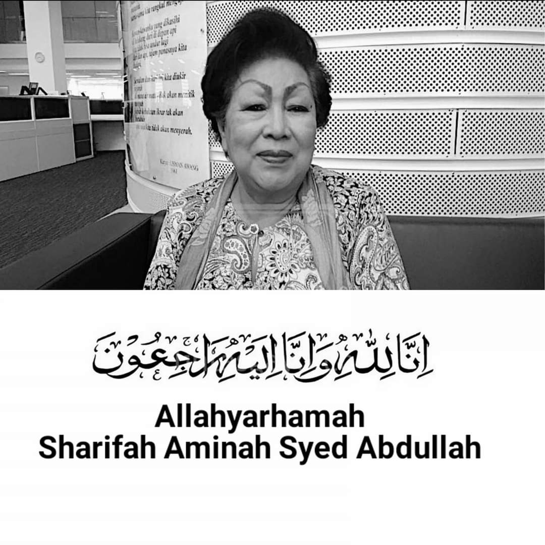 Finas Malaysia On Twitter Lensafinas Belasungkawa Finas Dengan Rasa Sedih Dan Dukacita Ingin Mengucapkan Salam Takziah Buat Seluruh Ahli Keluarga Pelakon Veteran Penerbit Dan Penggiat Seni Yang Dihormati Allahyarhamah Sharifah Aminah Syed