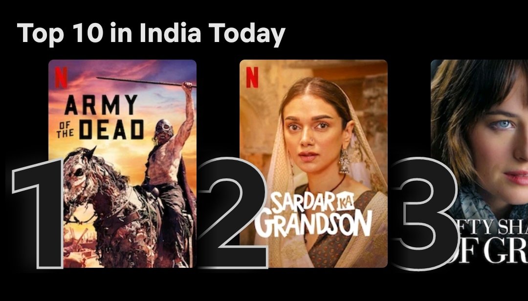 LazyAndroids's tweet photo. Still Number one..
#ArmyOfTheDead https://t.co/OUSFwgOj2W