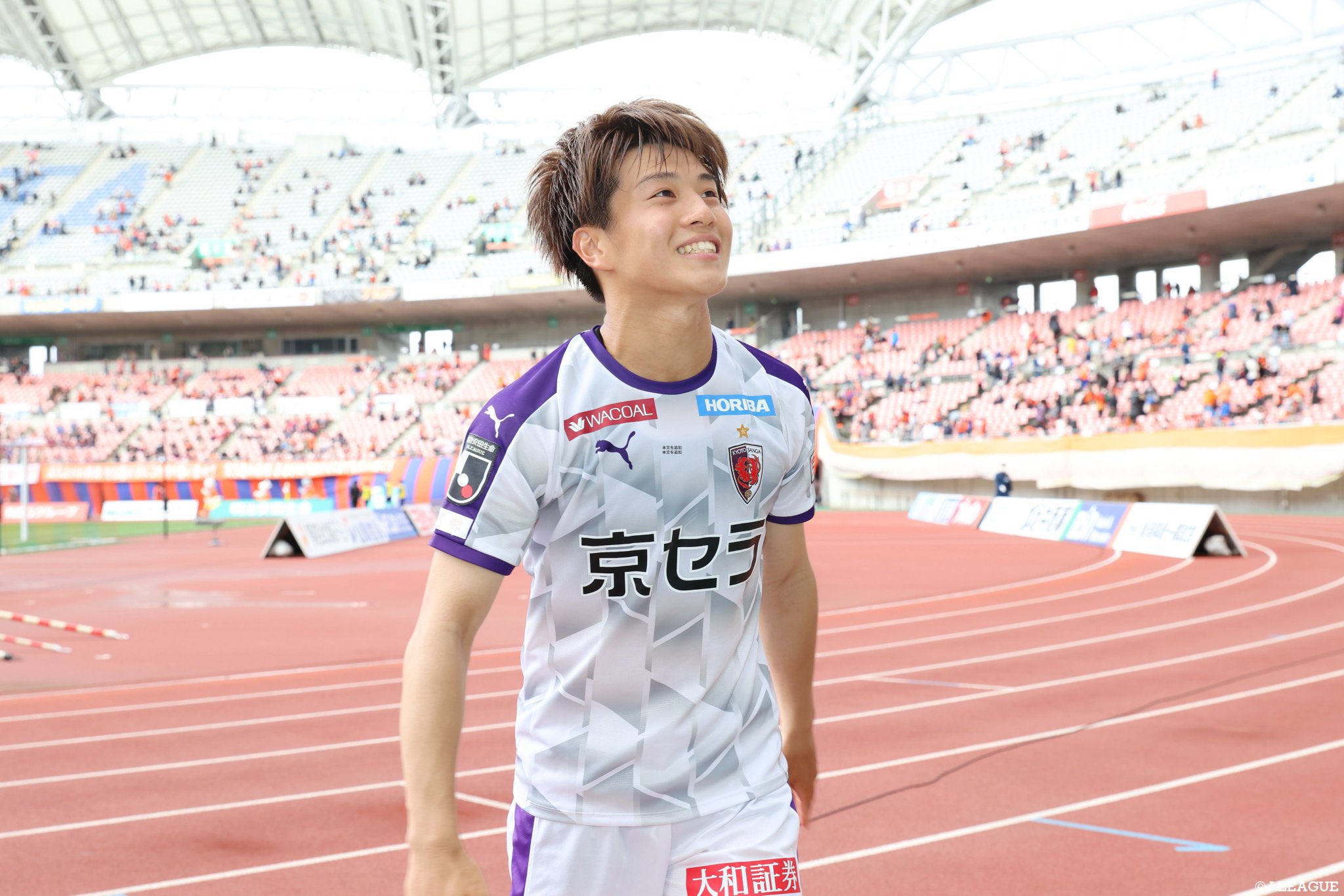 京都サンガユニフォーム 川﨑颯太選手