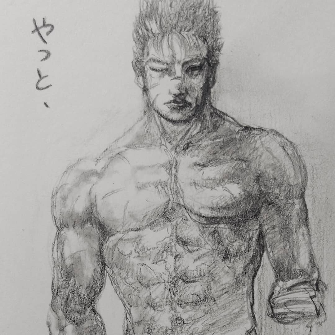 marklawhere's tweet image. やっと、休憩できる。
#三浦健太郎 #Berserk #BerserkForever #ベルセルク