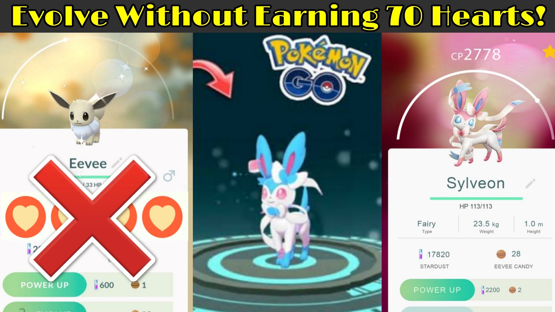 How to Evolve Eevee into Sylveon in Pokémon GO