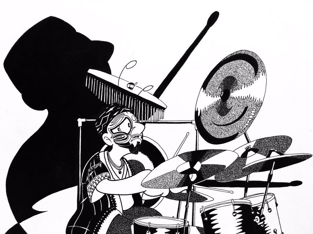 yazuka_ruma's tweet photo. Don Moye
#DonMoye #artensembleofchicago #AEOC #jazzard #jazzdrawing #YazukaRuma https://t.co/6E7f4ehfFk