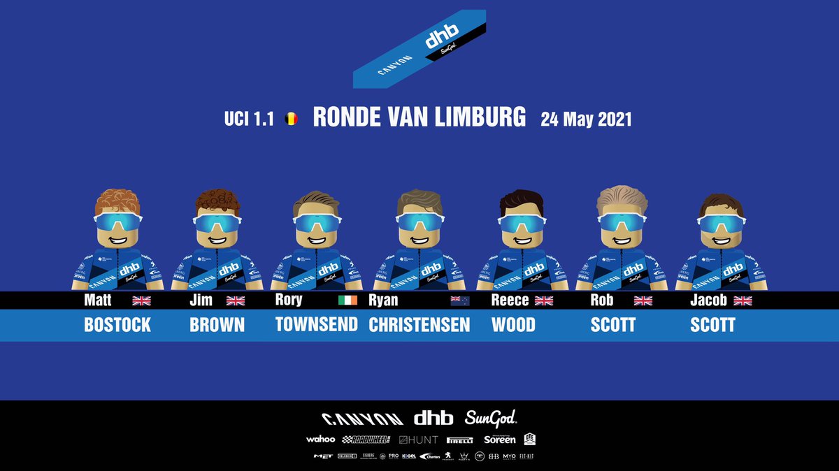 A small team switch today for <a href="/RondeLimburg/">Ronde van Limburg</a> with Andy Tennant not travelling due to stomach issues. <a href="/__robwscott__/">Robert Scott</a> will now ride.
Best of luck today!
