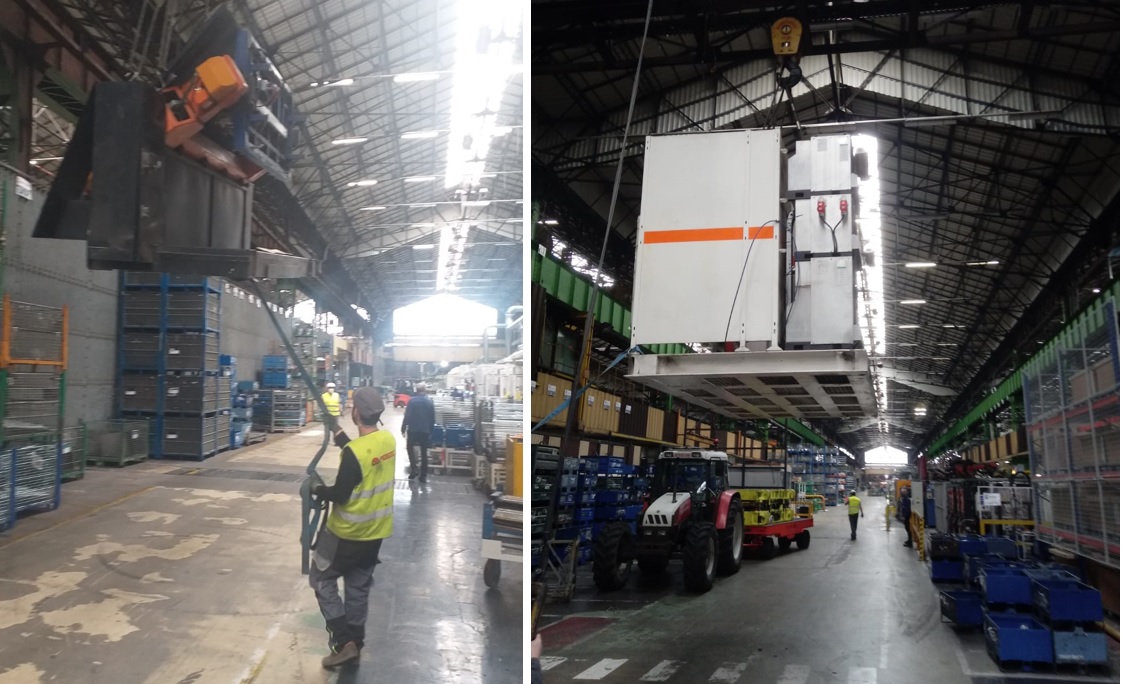 ProbotecPI's tweet image. Terminamos con éxito y en tiempo record, el traslado de la celda de soldadura de Nigrán a Francia. Ya está en marcha y trabajando gracias a la colaboración de nuestro cliente, colaboradores y como no a nuestro gran equipo. 

#traslados #robótica  #llaveenmano