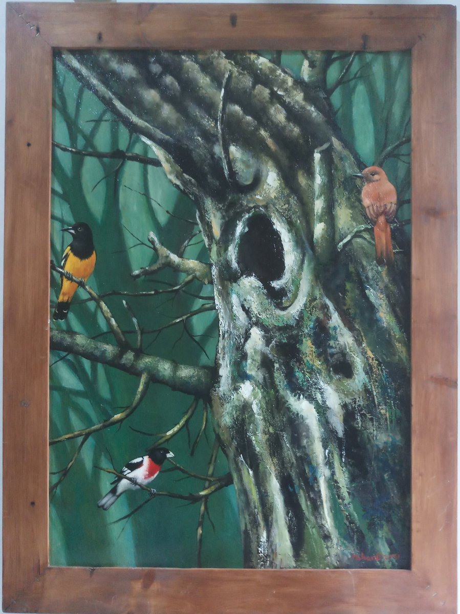 mahardiart's tweet photo. Ukuran 70 x 100 cm 
Akrilik 
#art #colektor #galerry https://t.co/G1rpILYhn6