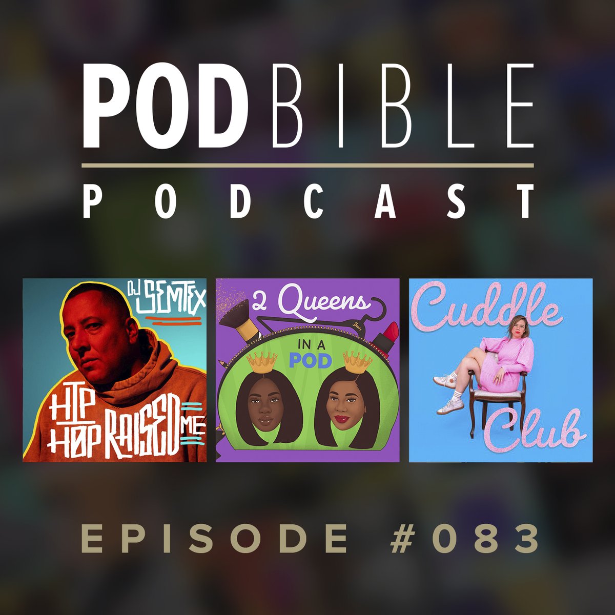 POD BIBLE PODCAST #083 OUT NOW!

We speak to <a href="/DJSemtex/">DJSemtex</a> about #HipHopRaisedMe before hearing recommendations from <a href="/itsleahmai/">Leah Mai</a> from <a href="/2QueensInAPod_/">2QueensInAPod</a> 
and <a href="/LouSanders/">Lou Ann Sanders</a> from <a href="/CuddleClubPod/">Cuddle Club Podcast</a>!

podfollow.com/pod-bible-podc…

#musicpodcast #hiphop #2queens #podernfamily #podislove
