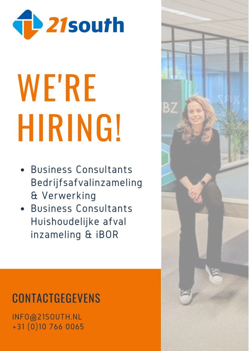 Door de gestage groei nieuwe 21QUBZ gebruikers, blijven we actief zoeken naar nieuwe ambitieuze collega's. 

- Marketing &amp; Communicatie Professionals
- Mendix Consultants &amp; Business Consultants
- Implementatieconsultants
 
Stuur een berichtje naar (dieneke@21south.nl)
#vacatures
