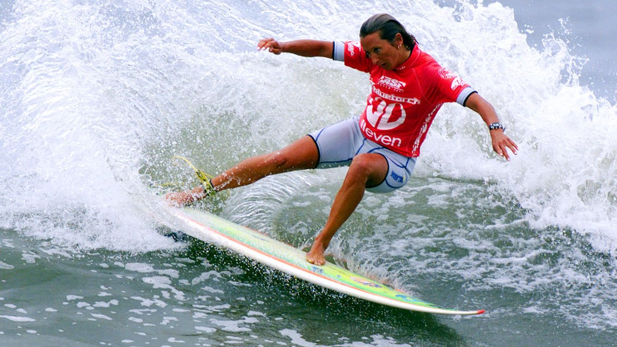 The only surfer to win six consecutive world titles.

Happy birthday Layne Beachley! 
