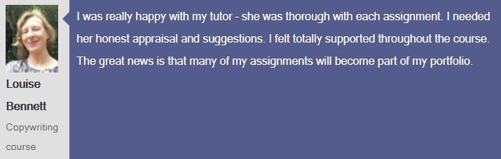 CollegeMediaPub's tweet photo. Have a read of many more reviews from our happy #online #copywriting #course learners: https://t.co/Nz7ZgP1m8N #testimonials #reviews #happycustomers #CMP_Reviews https://t.co/4CXBUML4CI