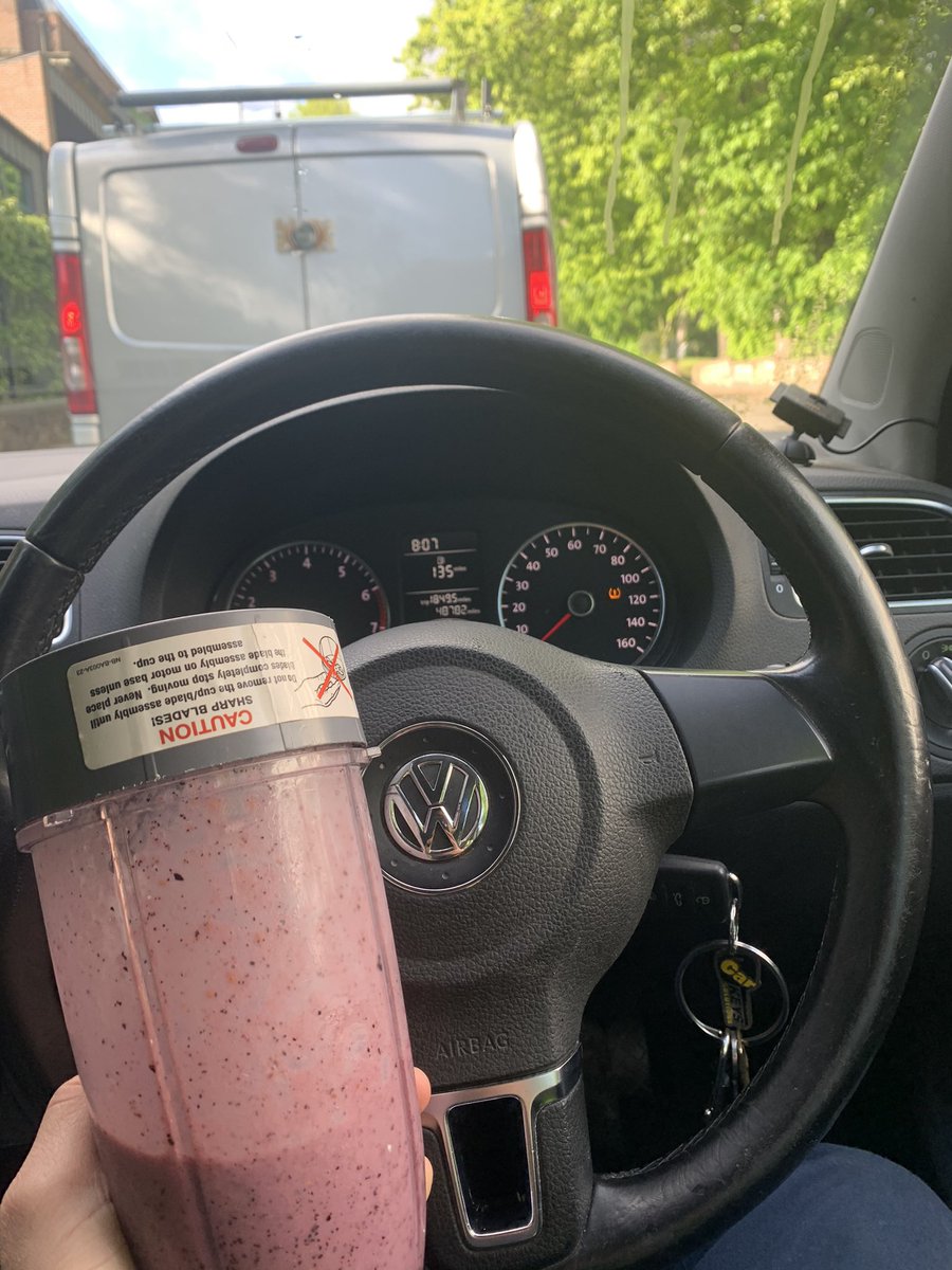 starting off the week w jorja smiths album , some reggae classics and a frozen banana , blueberry and raspberry smoothie. have a great week all !   #ishotthesheriff #ifyouvehitrockbottomtheonlywayisup