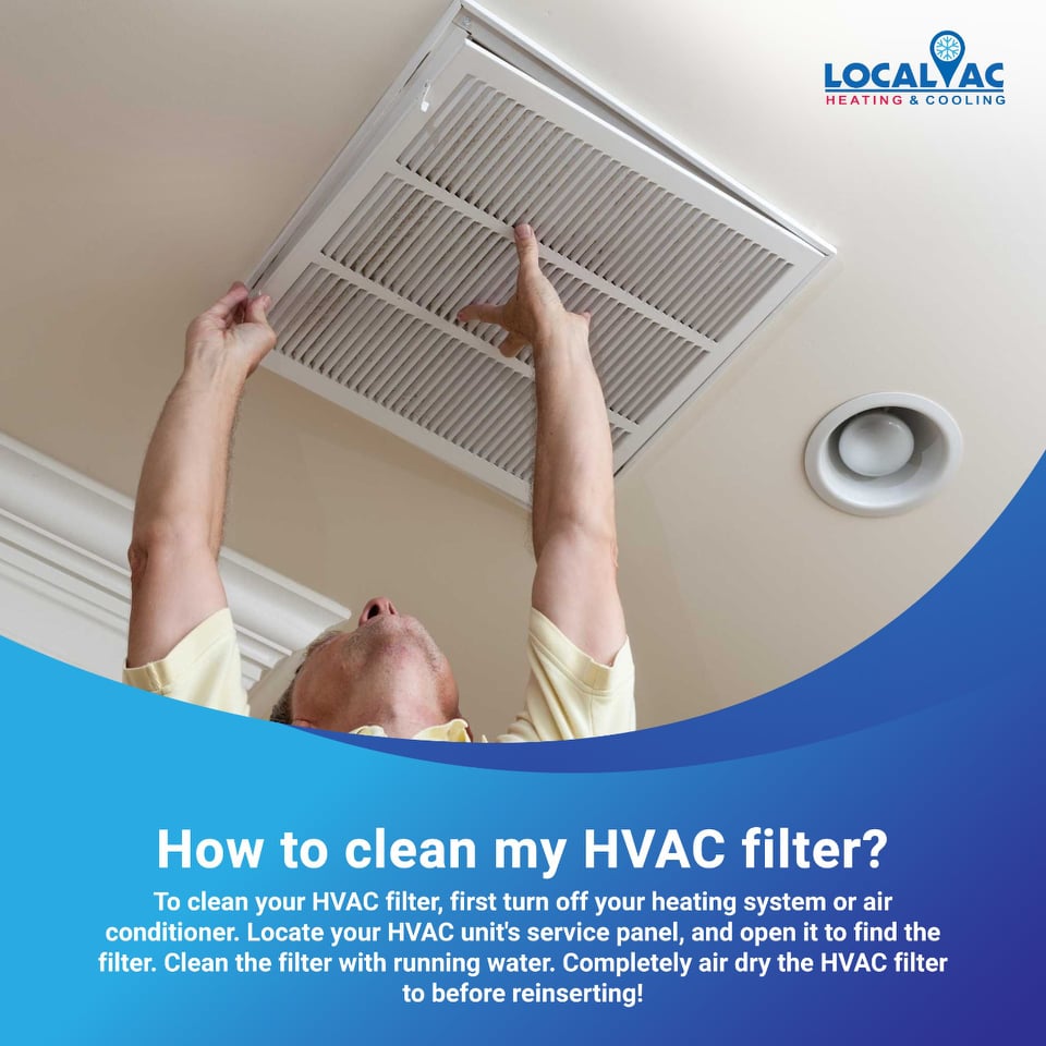 TheLocalAC's tweet image. Maintenance Tip
Clean your HVAC filter,first turn off your heating system or air conditioner. Locate your HVAC unit&apos;s service panel, &amp;amp; open it to find the filter. Clean the filter with running water.Completely air dry the HVAC filter to before reinserting! local-ac.com