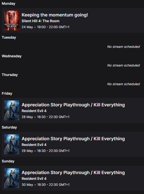 Moonwalker_M's tweet photo. If I have to add further streams to finish SH4 before weekend then so be it. xD https://t.co/6cOz3UK4dz