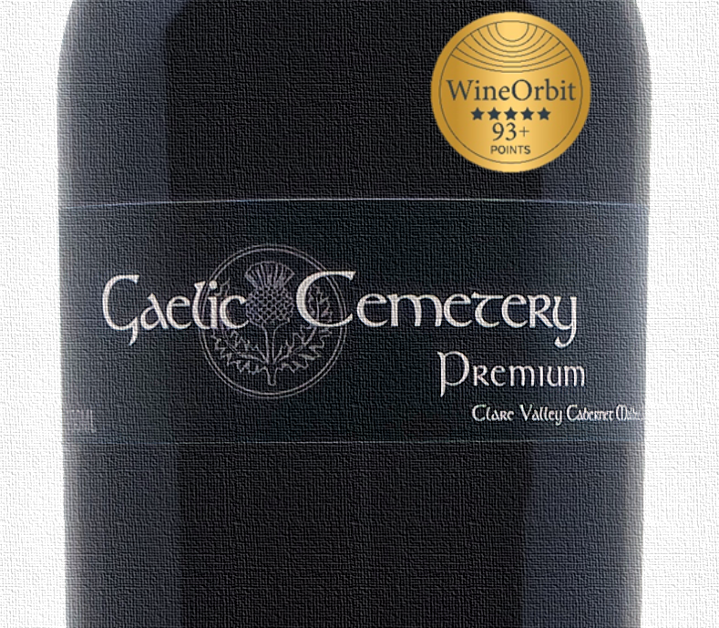 We are pleased to announce Gaelic Cemetery Vineyard's Cabernet Malbec 2017 was awarded 95 points/five stars by NZ's well known wine reviewer Sam Kim of Wine Orbit.

Purchase online at: gaeliccemeteryvineyard.com
