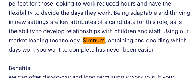 Sirenum's tweet photo. It's great to see that our client @RandstadJobs is finding our workforce management software a selling point in their recruitment strategy 👏 https://t.co/cDLs56qecK