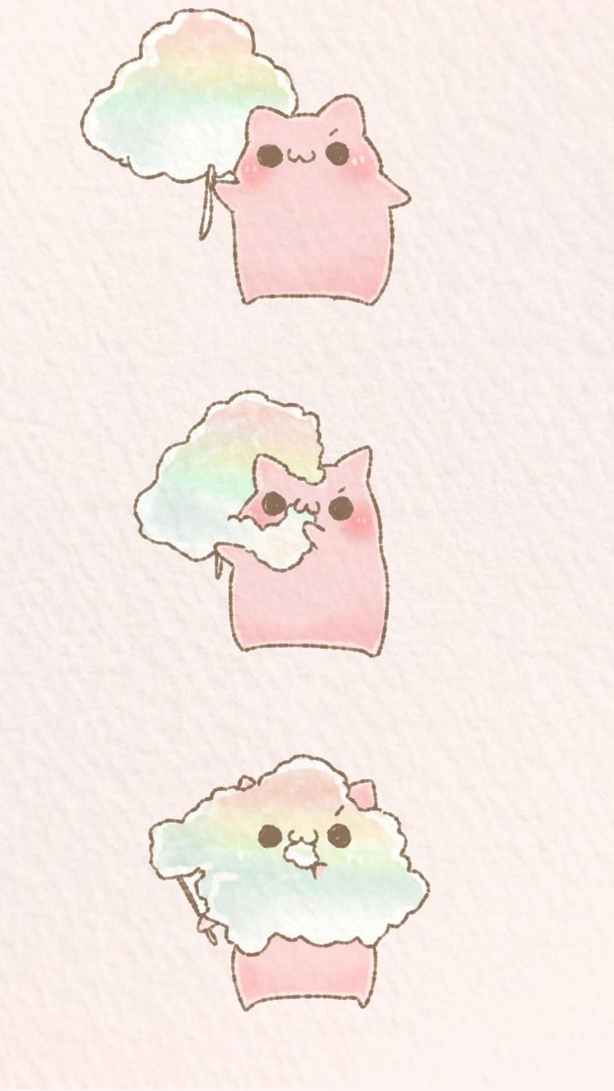 にじいろわたあめ W なぞせいぶつ イラスト なりみや屋さんのイラスト にじいろわたあめ W なぞせいぶつ イラスト なりみや屋さんのイラスト