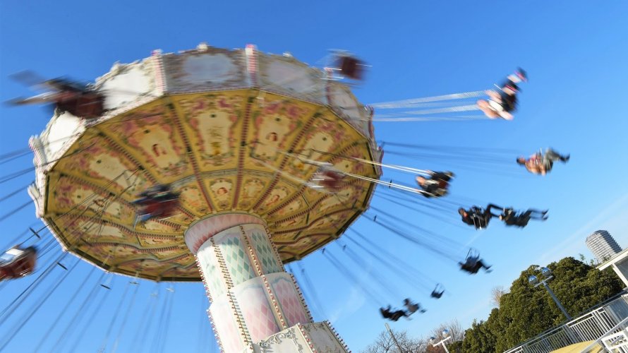 RidesAmusement's tweet photo. Wave Swinger by Zierer available for sale! (preowned)

Length: 16 meters
Width: 16 meters
Height: 20 meters

Inquiries: inquiry@amusement-rides.com
More details: https://t.co/oweC4kwPKt https://t.co/MamODVKlqA