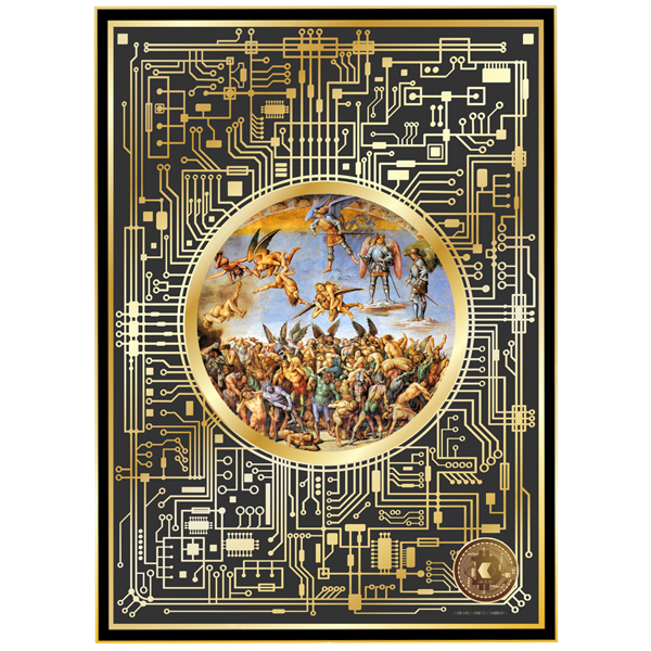 houseofmedici1's tweet photo. "NFT Hell After Signorelli" from our ongoing project "Myth of Satoshi"
#nfthell #signorelli #satoshi #nft #nftart #nftcollector #cryptoart #crypto #digitalart #blockchain https://t.co/lN32IMJYCj
