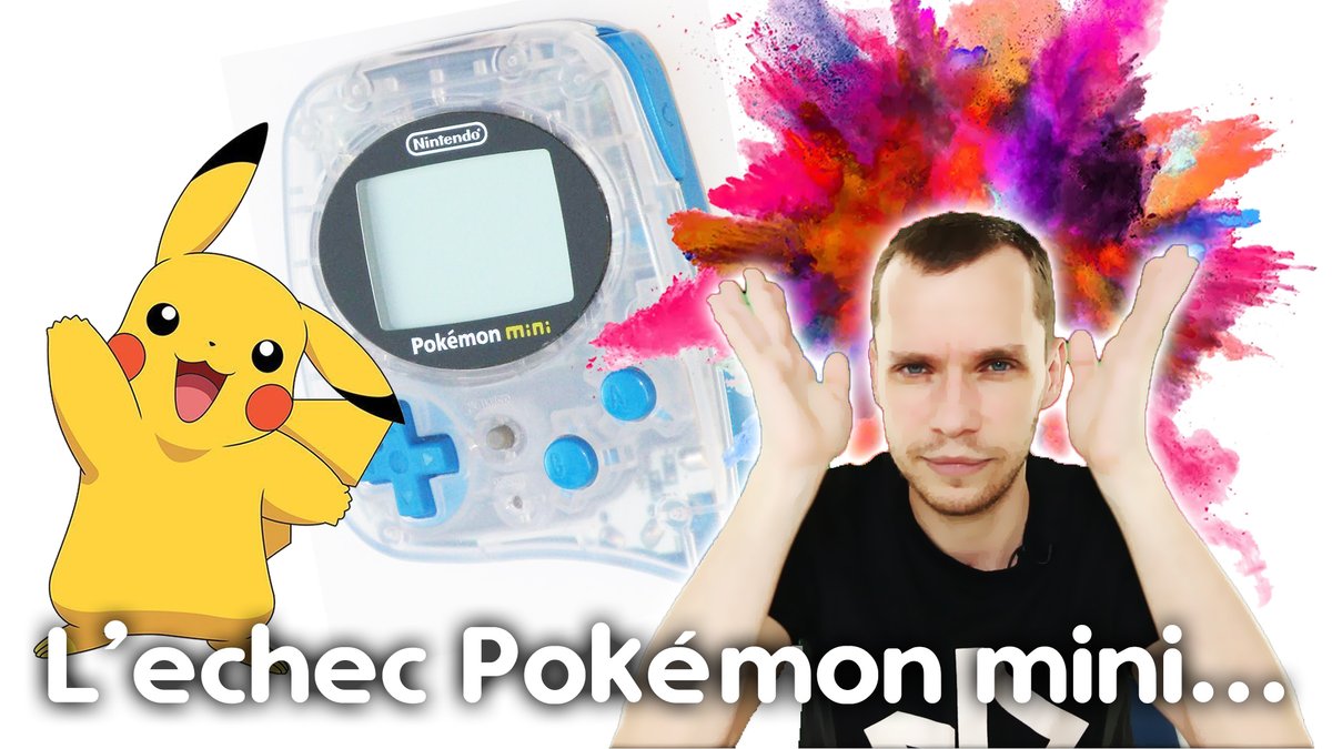 ArunotakuTV's tweet image. 📣 C'est aujourd'hui que sort (en publique) la vidéo et le live sur la #PokemonMini ! 😁 Une description de la machine, de son échec et de 3 de ses jeux ! 😇
(ça sera à 13h30 sur la chaine #YouTube : youtube.com/channel/UCS_kY… )
#Pokemon #Nintendo #Retrogaming