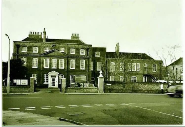 Chestnut house college hoe street 1969 looking from grove road