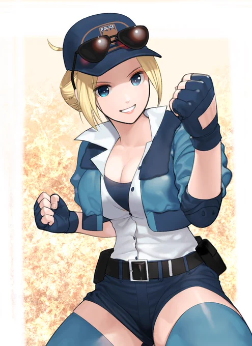 好きなポイントがいっぱいなキャラ ルシア
#格ゲーキャラ描こうぜ
#SFV #ストリートファイターV 