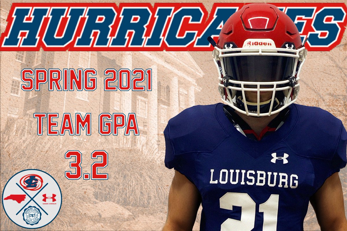 Louisburg_FB's tweet photo. Hurricanes strive for success on the field as well as in the classroom. Both are important; but without the classroom, you'll never see the field. Super proud of our guys and the work they did this semester. #HUR21CANES #canegang https://t.co/5Zsjq54y7z