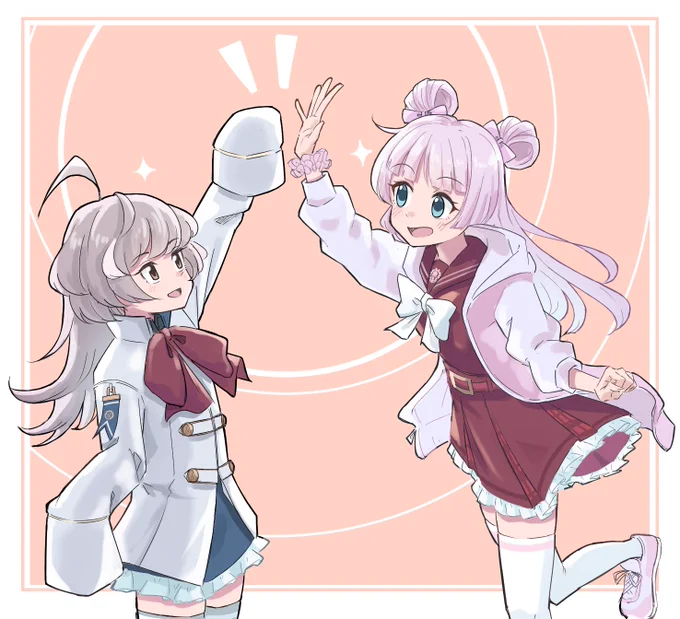 なんか波長が合ってそうで好き #アサルトリリィ_FA 