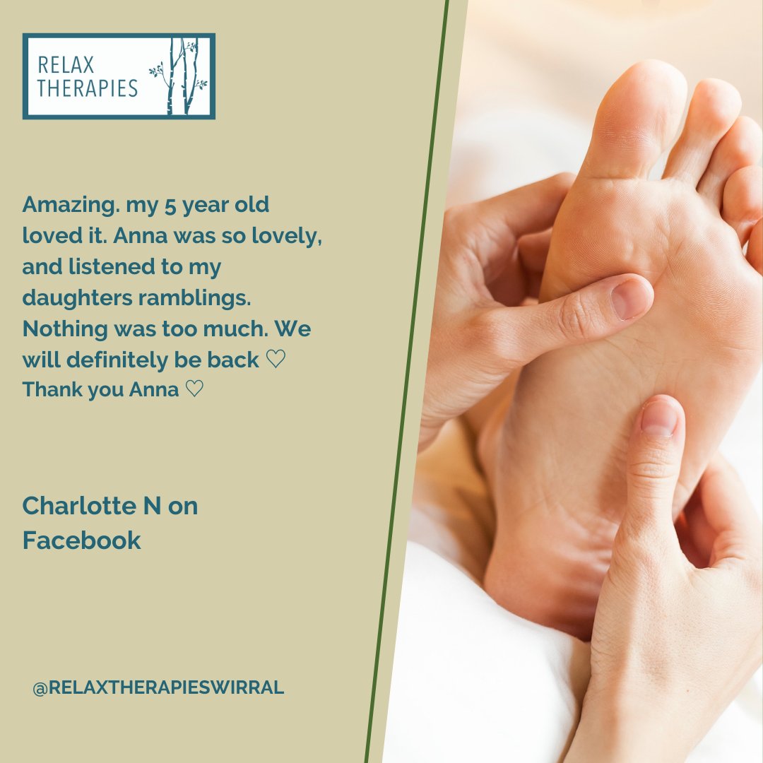 This was probably my favourite massage ever on a gorgeous little 5 year old girl!  I did a little back massage and some reflexology and she loved it!

Best client ever!