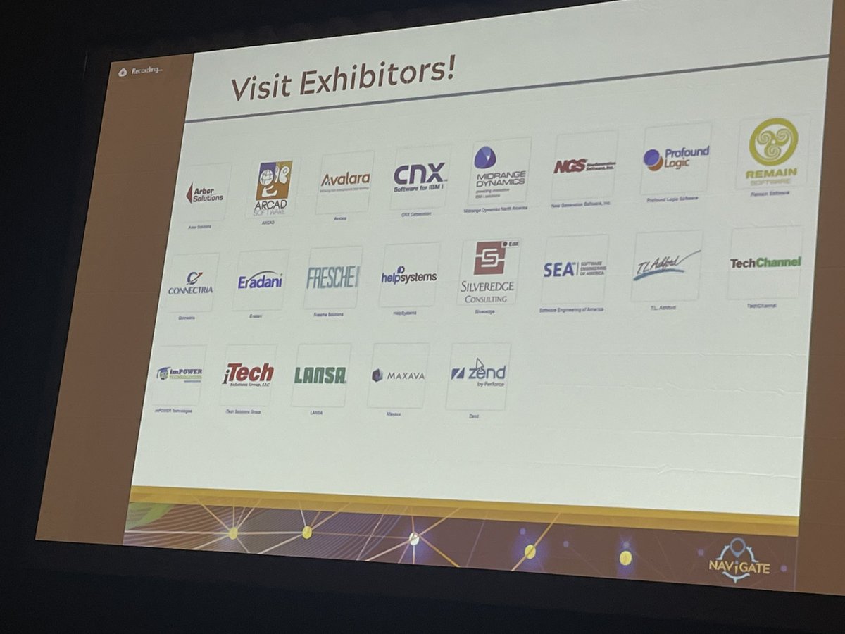 Richie Palma (@richie_palma) on Twitter photo Shout out to all the great vendors who make <a href="/COMMONug/">COMMON - A Users Group</a> #Navigates21 conference happen! #ibmi #IBMPowerSystems Shout out to all the great vendors who make <a href="/COMMONug/">COMMON - A Users Group</a> #Navigates21 conference happen! #ibmi #IBMPowerSystems