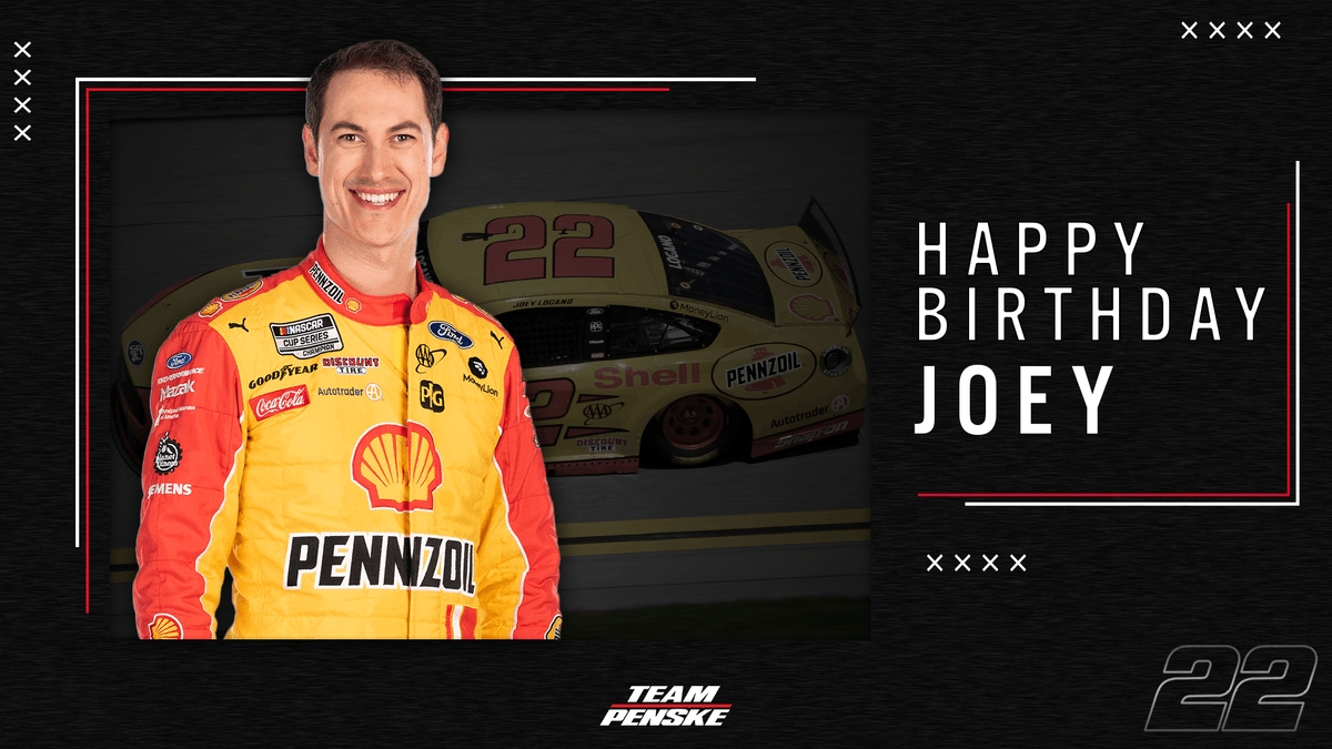 Happy birthday, <a href="/joeylogano/">Joey Logano</a>! 

Retweet to help us wish Joey a happy birthday! 🎉

#NASCAR