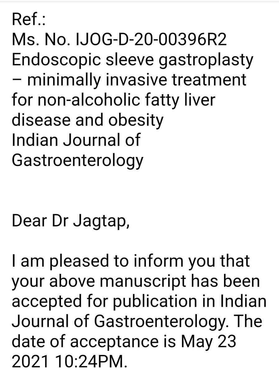 Original paper on role of #endoscopicsleevegastroplasty in patient's with #obesity and #mafld #nafld #Hyderabad #Bariatric #endoscopy #metabolic #esg #fattyliver #obesity #weightloss #weightlosstransformation #aighospitals