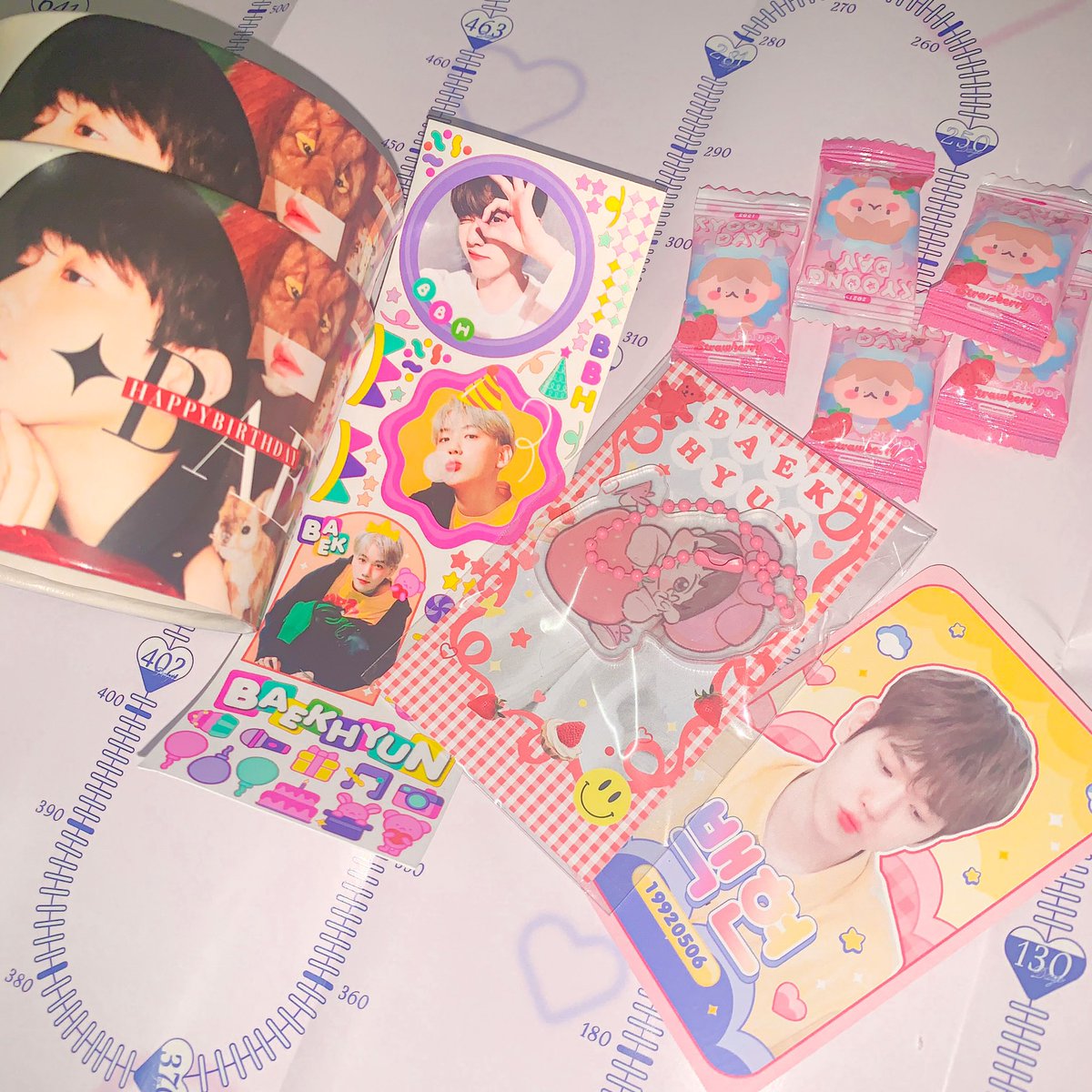 Tangy_mo's tweet photo. ได้รับ giveaway วันเกิดแบคฮยอนแล้วค่า ขอบคุณมากๆนะคะ♡ #FYFU_rv #รีวิวคิมฝ้ายศรีภรรยาคิมไค https://t.co/ndrvY4dX7C