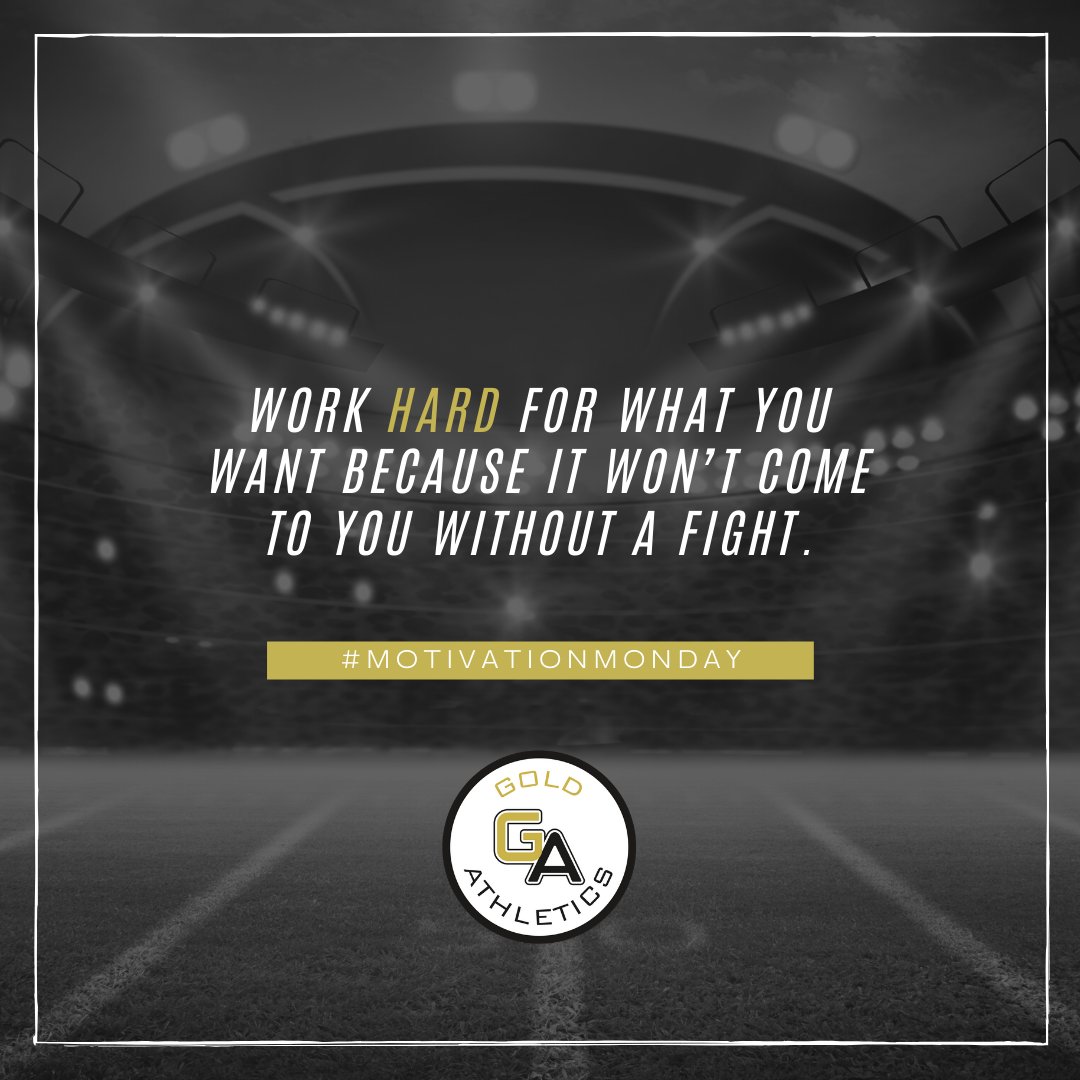 goldathletics's tweet photo. #GetMotivated! 💪 https://t.co/1hd2wWXTq6