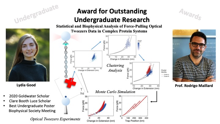 Congrats to Lydia Good (C'21) from <a href="/LabMaillard/">Maillard Lab</a> who won the department's Award for Outstanding Undergraduate Research!