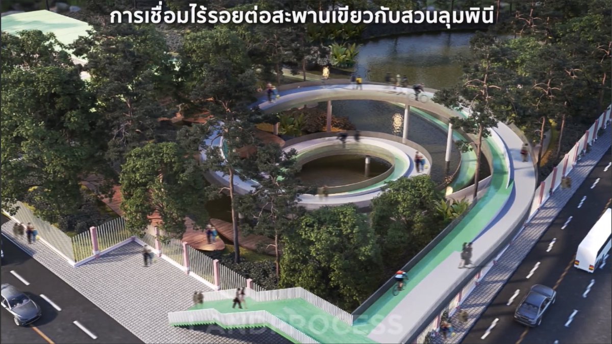 RichardBarrow's tweet image. The PM today said that the first phase of the forest park extension at Benjakiti Park will be open to the public in August. There are also plans for an upgrade to the elevated path to Lumpini park making it a combined 320 acre mega park with a 10km bike &amp;amp; running track #Bangkok