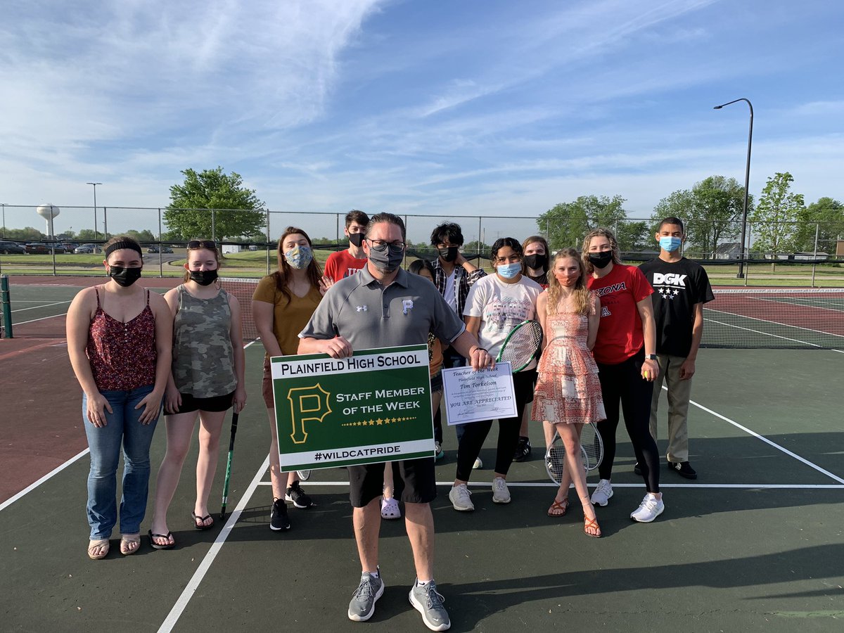 PHSCCADMIN's tweet photo. Plainfield High School is proud to present Tim Torkelson as our Teacher of the Week!  Mr. Torkelson is always ready to help a student or staff member in need. Mr. Torkelson, thank you for making PHS a great place to learn and work! https://t.co/vUS5NdUXHL