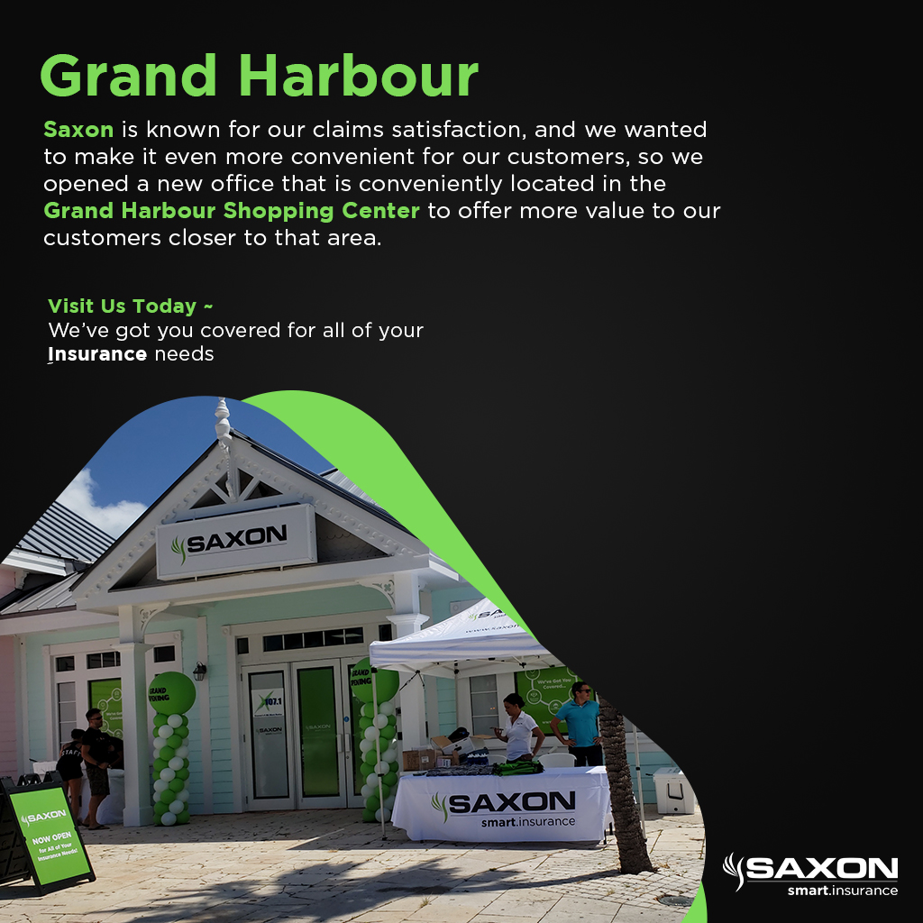 InsuranceSaxon's tweet image. Saxon is known for our claims satisfaction, and we wanted to make it even more convenient for our customers, so we opened a new office that is conveniently located in the Grand Harbour Shopping Center.

#happymonday #insurance #autoinsurance #homeinsurance