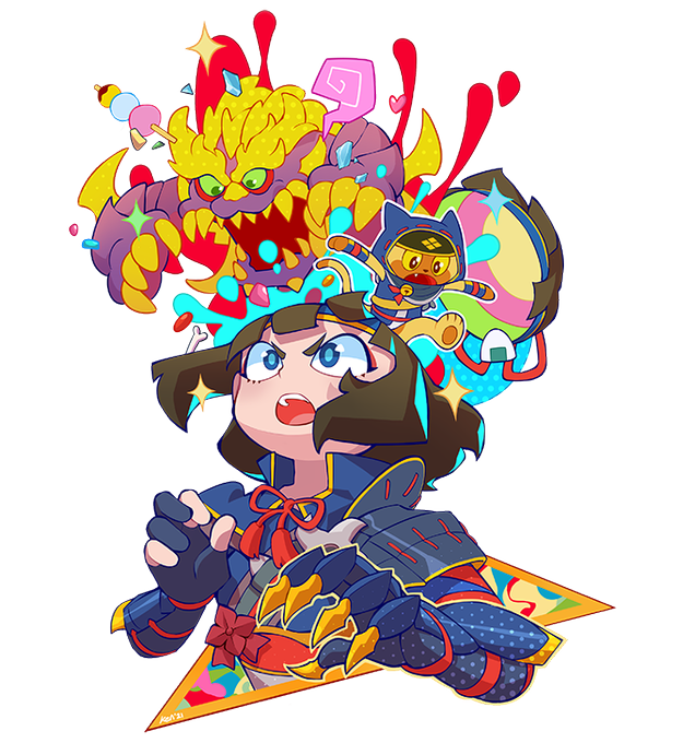 Monsterhunterriseのtwitterイラスト作品