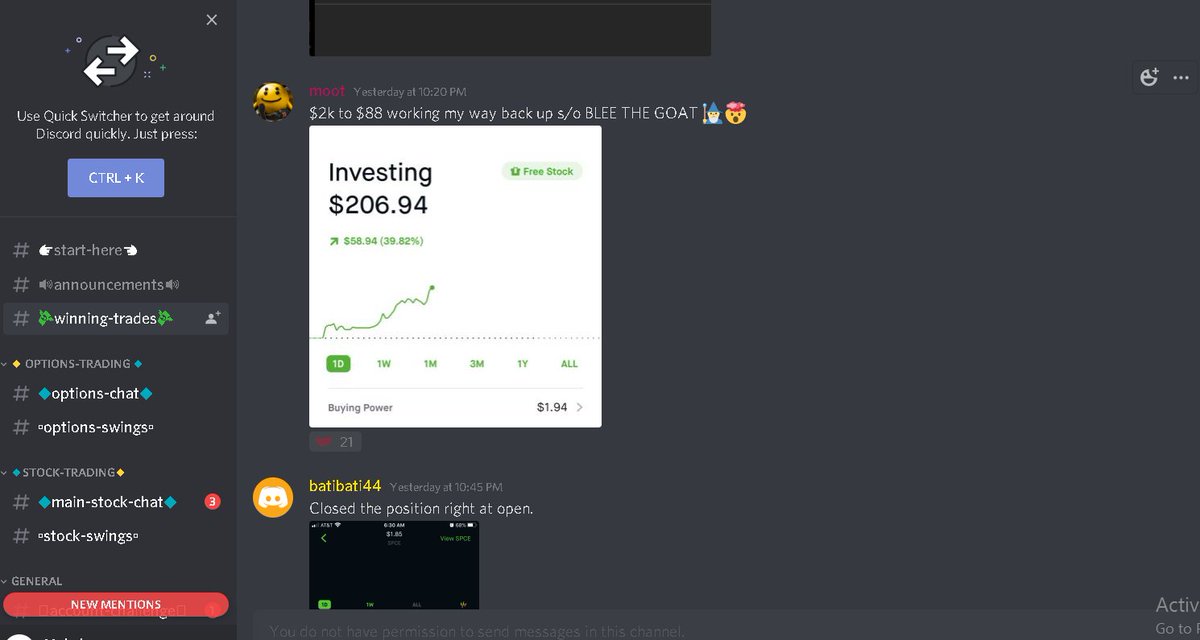 nybalara's tweet photo. ,$1200 into $49k in the last 30 days,. If you really want to make huge profits on trading then,.,., Join this winning chat:;--,,  https://t.co/7vpHJCo6nu

$tlry $gdx $dkng $gm $adxs $m $znga $gold $evfm https://t.co/n9KcmME1B5