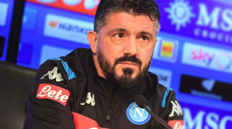 Napolisport's tweet photo. Napoli announces Gattuso exit after missing out on Champions League: Gennaro Gattuso left SSC Napoli after two seasons. President Aurelio De Laurentiis made this official... The post Napoli announces Gattuso exit after missing out on Champions League… https://t.co/XfhkwNM8yh https://t.co/QsXzlwi9j3