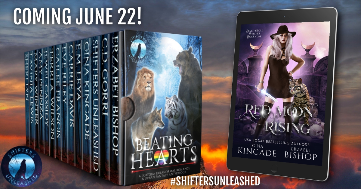 LesficLipstick's tweet photo. Beating Hearts: A LGBTQIA+ Paranormal Romance &amp; Urban Fantasy Anthology
Your heart beating is the only thing I hear...

https://t.co/1tt9oUNebr
#ShiftersUnleashed #lgbt @ErzabetBishop @GinaKincade https://t.co/zkOASGLZco
