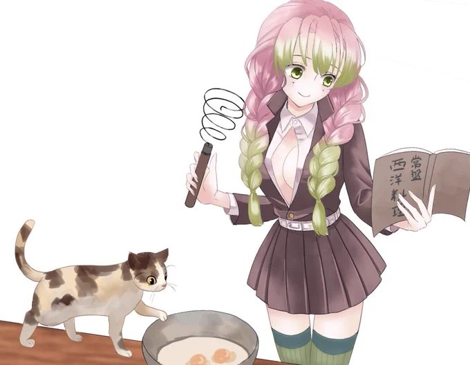蜜璃ちゃんのパンケーキ作り

(当時、泡立て器もあったそうです👀)

99日目 