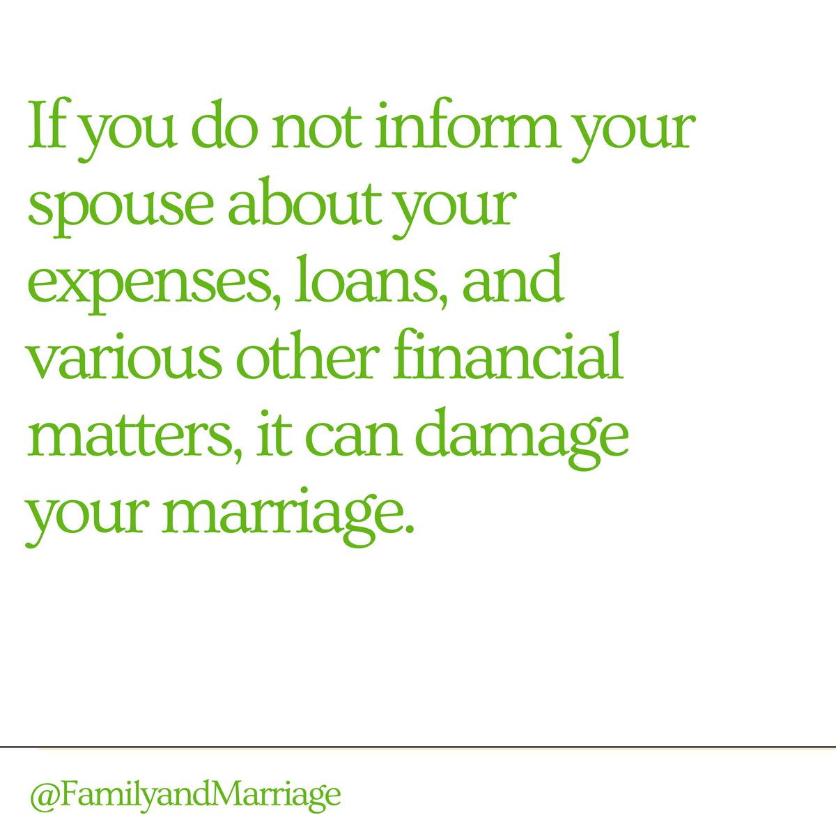 FamilyandM's tweet photo. Money Monday 
.
.
#marriageadvice #marriagecounseling #counseling #therapy #marriagetherapy #millennialmarriage #moneymonday  #couplestherapy https://t.co/4l8LIP3RpU