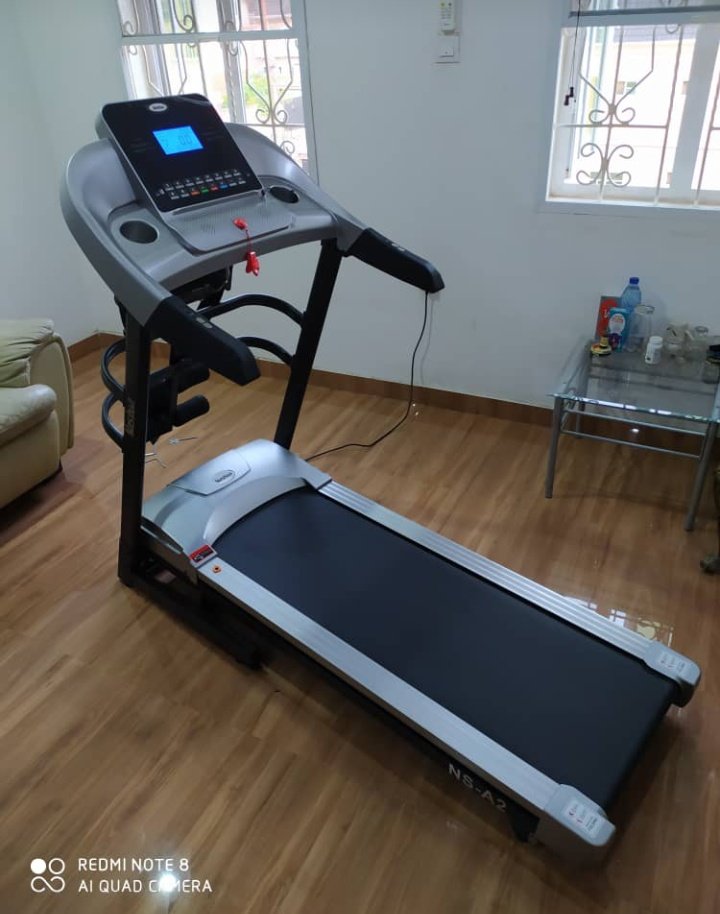 VenturesFitness's tweet photo. 2.5hp Treadmill with auto incline, massager, mp3, calorie and speed display. Price is 250k, send a DM let's get it asap
#TheRedmiNote10pro Lagos | Abuja | Mercy Eke | NYSC | Dangote #LASUXCornellCert Ikeja | LAYCON IS BACK | State House https://t.co/dRv56mEKSw
